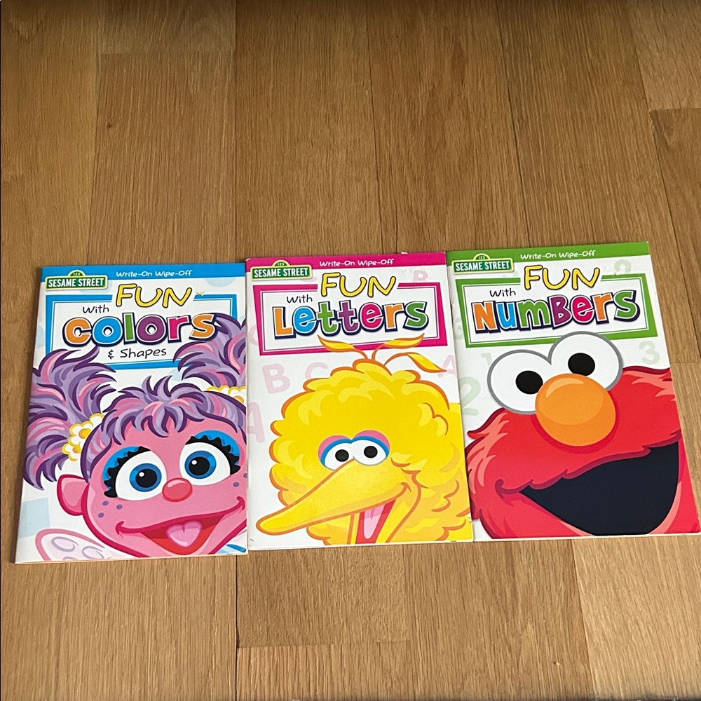 Sesame Street Write-On Wipe-off Set